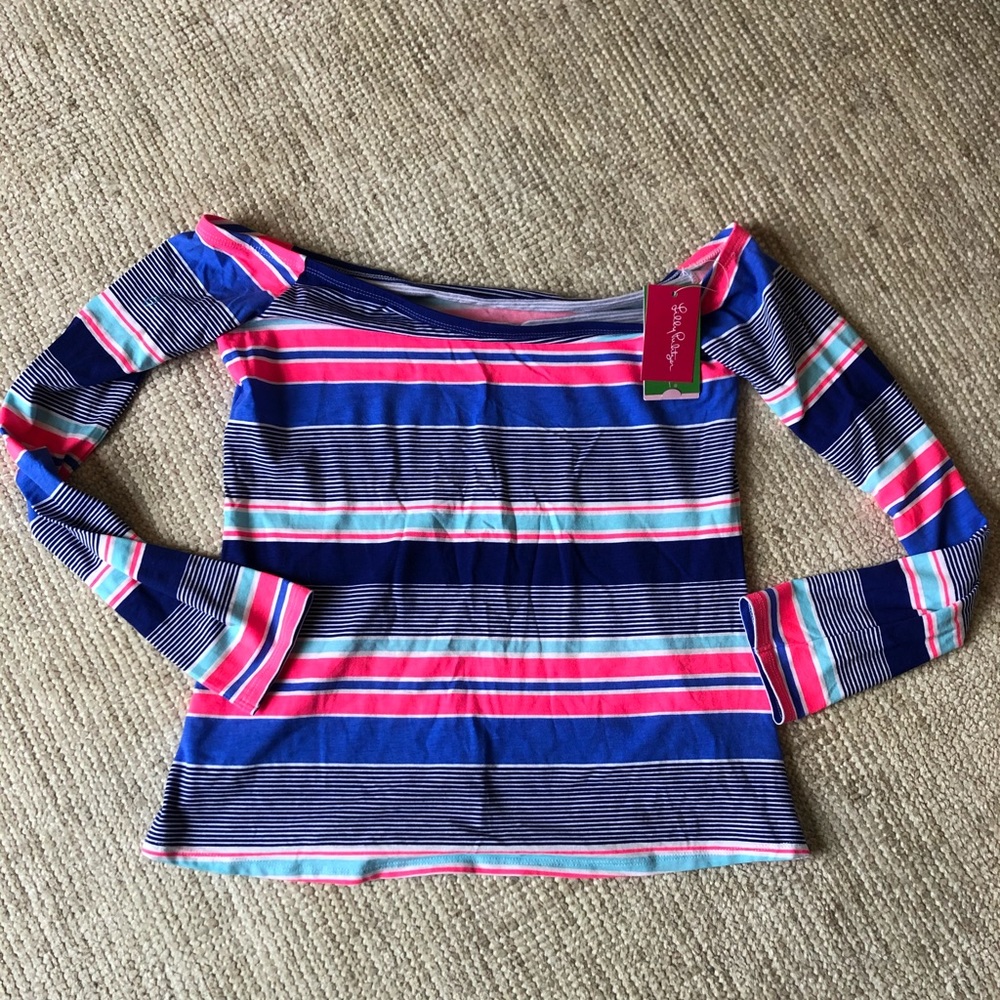 COPY - Lilly Pulitzer off the shoulder top